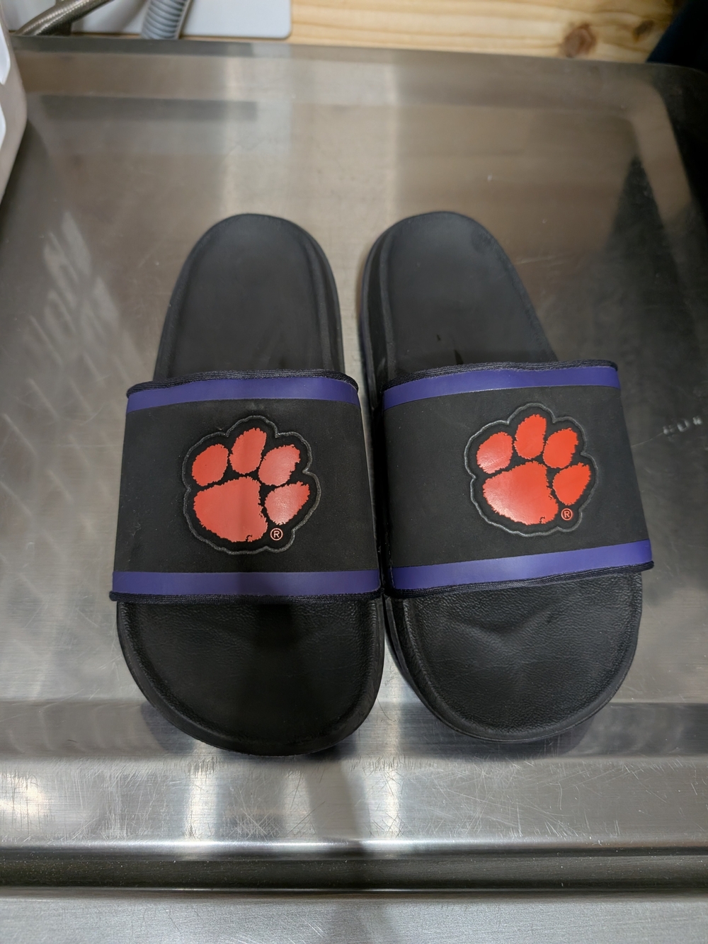 Nike Clemson Slide On Mens Shoes Size 8